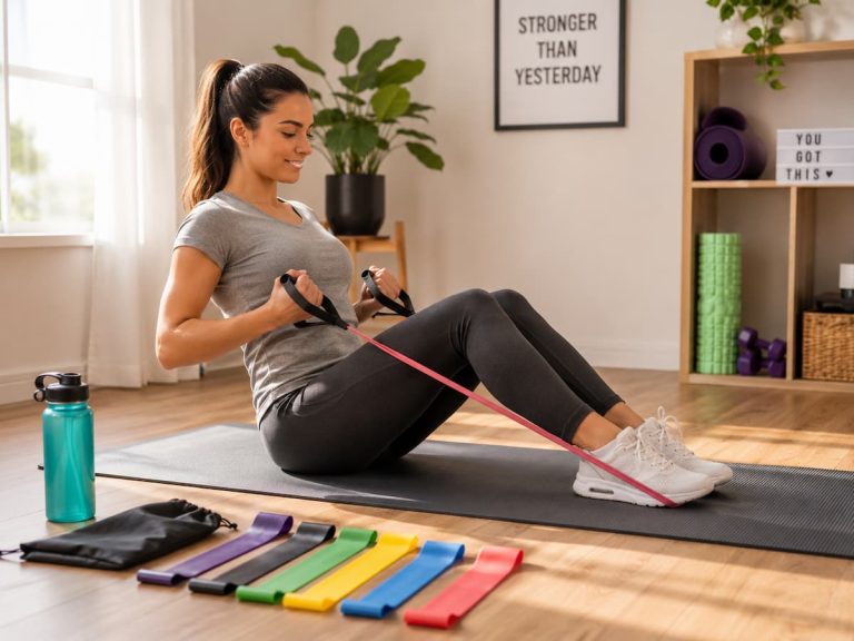 Transform Your Home Workouts with Resistance Bands