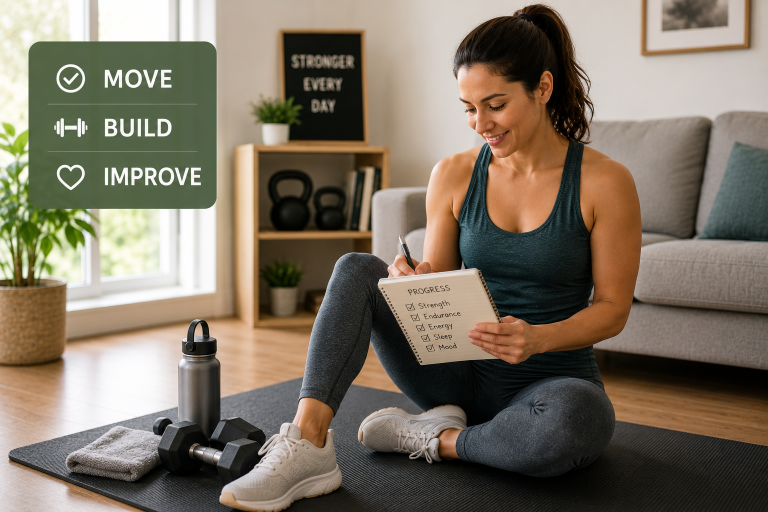 How to Measure Home Workout Progress Without Relying on the Scale