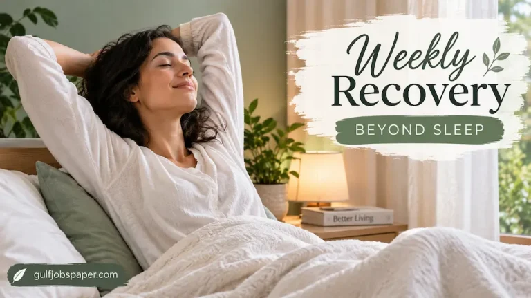 Creating a Weekly Recovery Routine Beyond Sleep Alone